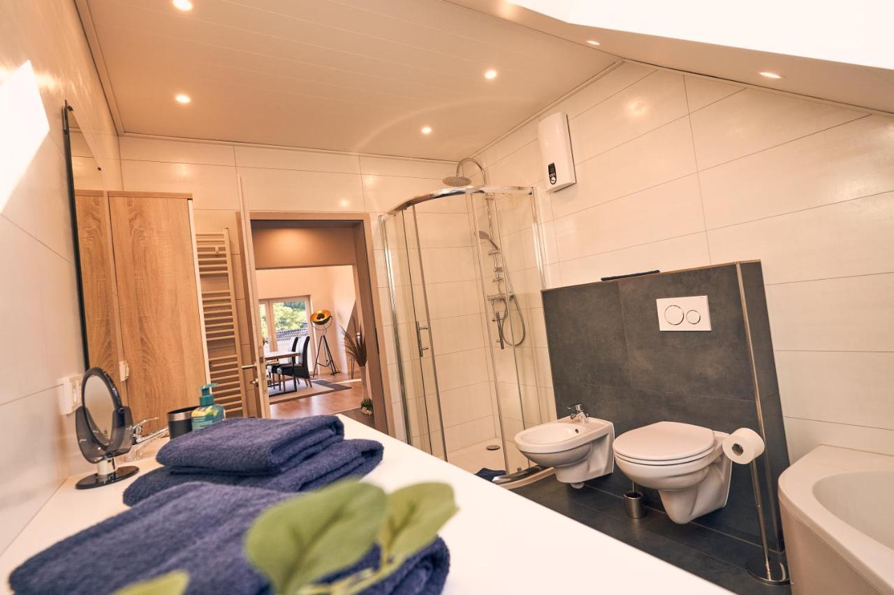 118Qm Premium Apartment - Birkenfeld National Park Ellweiler Kültér fotó