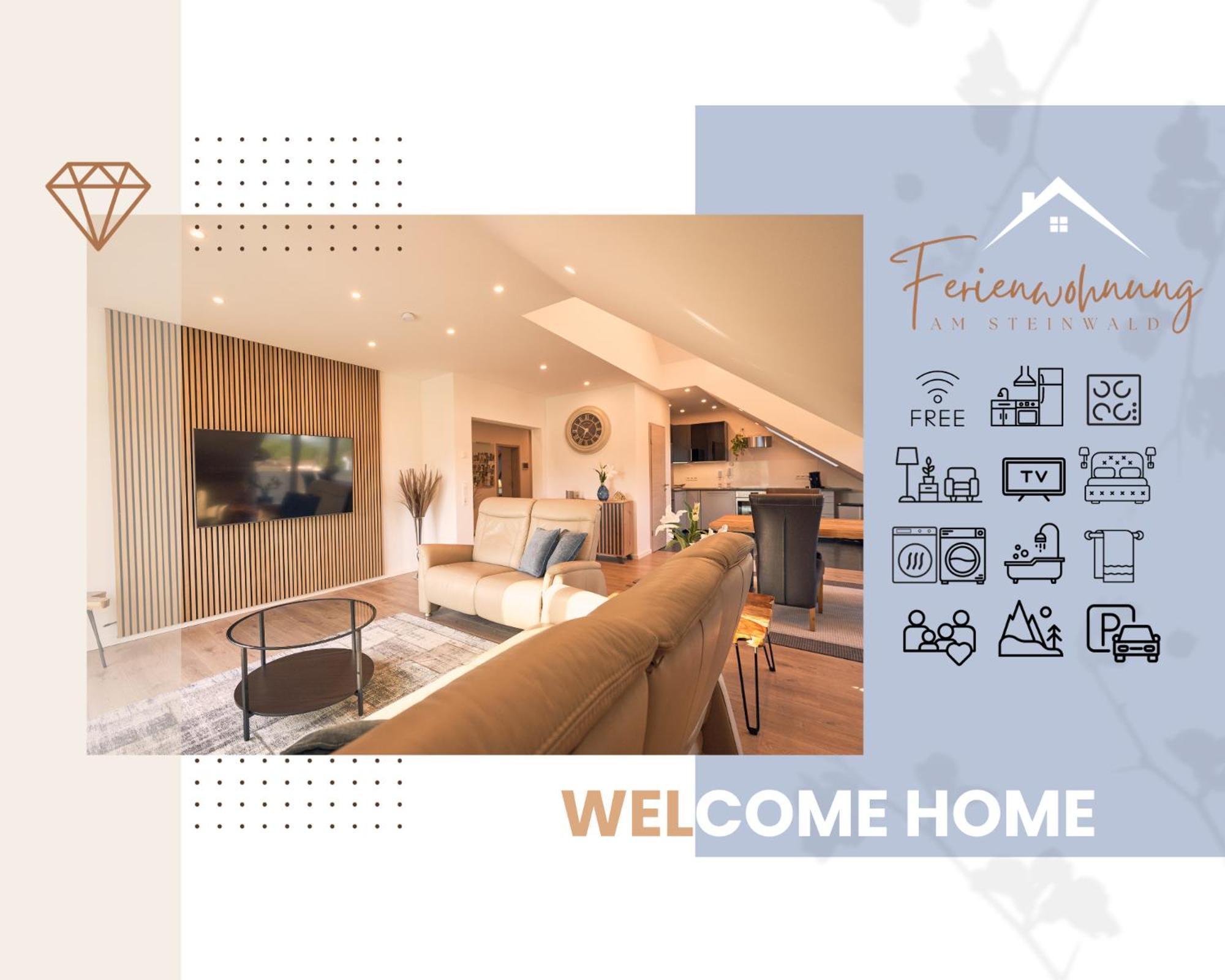 118Qm Premium Apartment - Birkenfeld National Park Ellweiler Kültér fotó